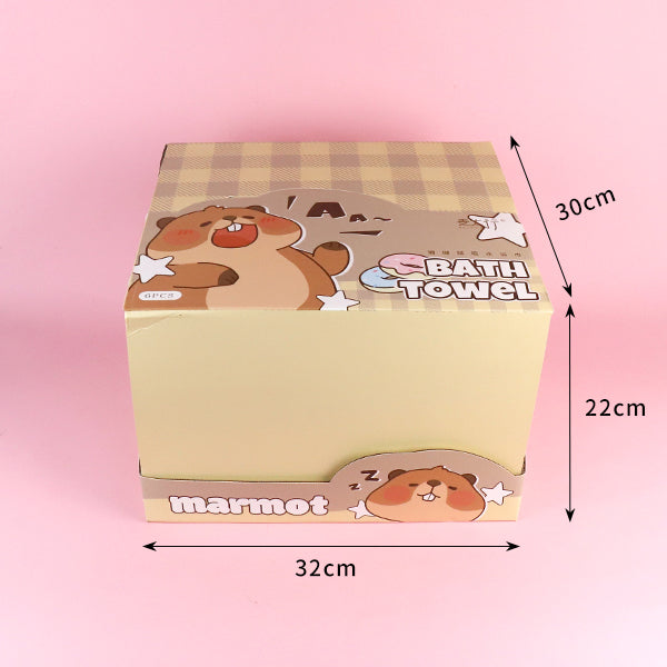 M.25 JPDBModel YJ-763 Marmot-Shaped Bath Towel