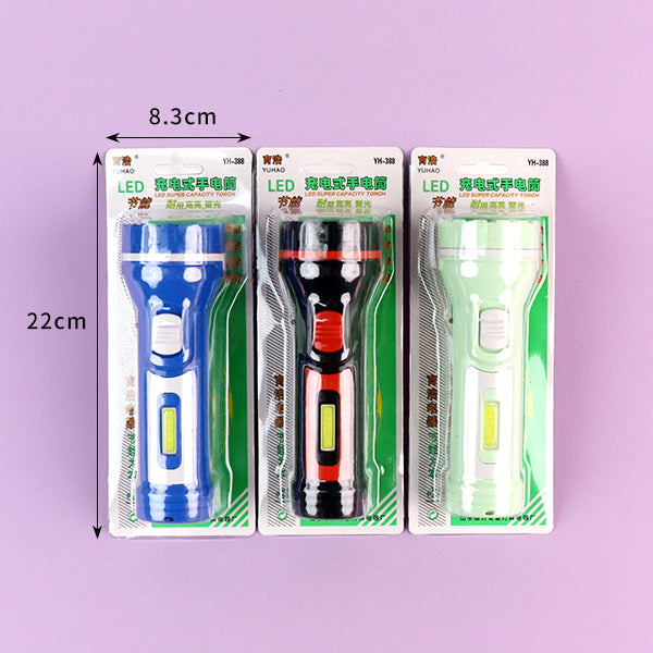 388 Outdoor Rechargeable Energy-Saving Flashlight - Super Bright Long-Range for Camping Hiking M.91 JPDB M.91 JPDB