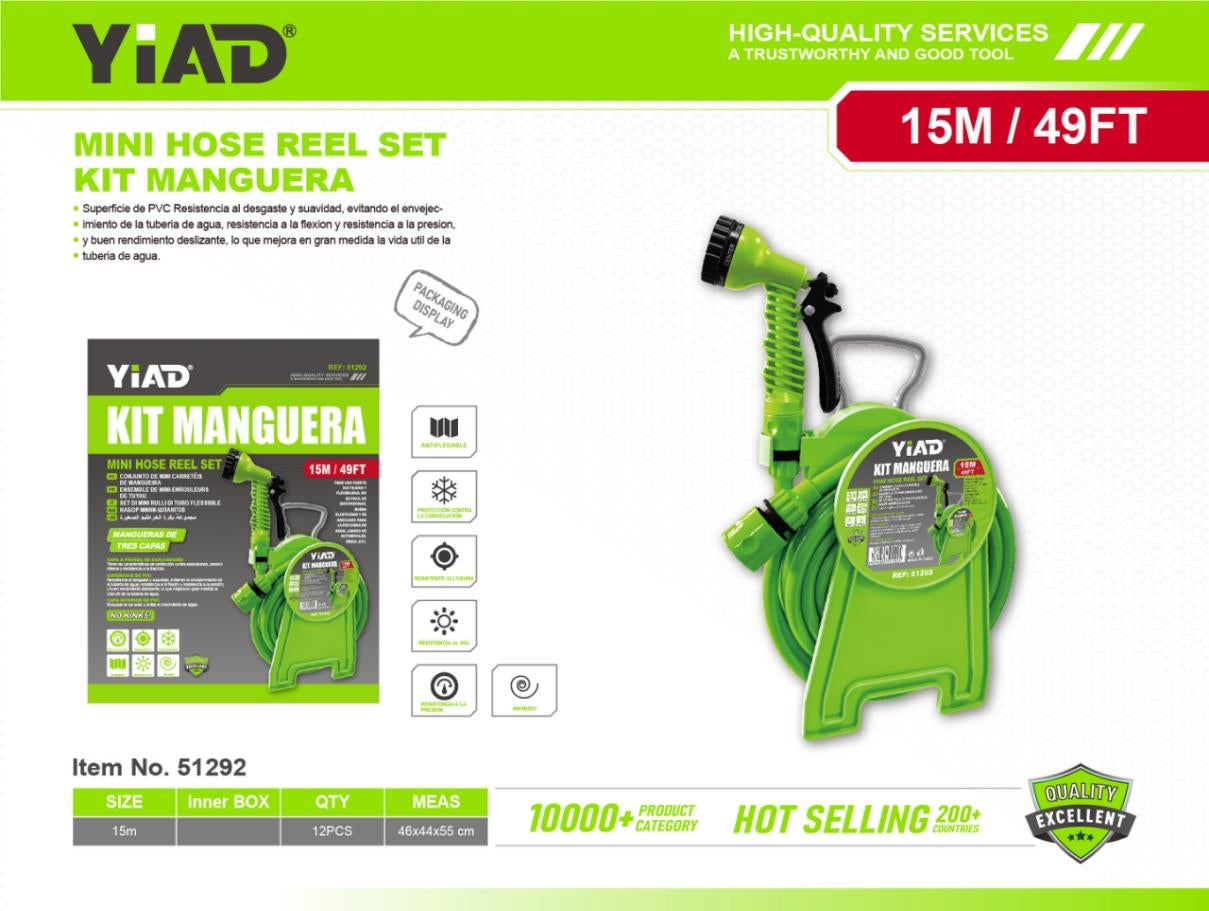 PVC Mini Waterwheel Set 15 Meters M.33