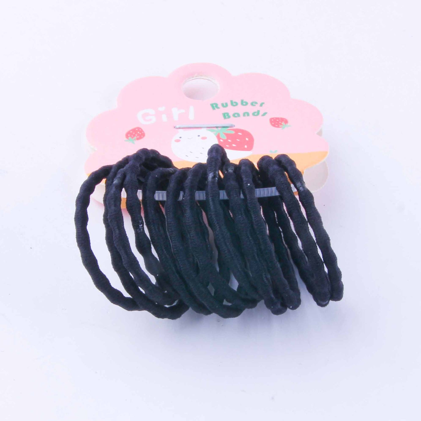 M42 Black Children's Hair Elastics in a Box