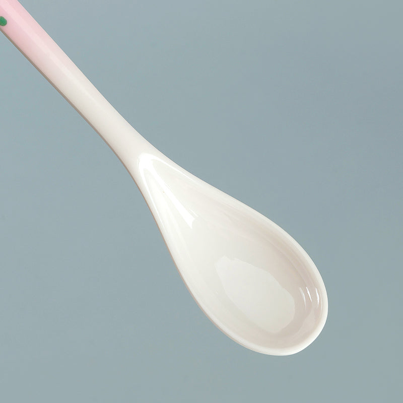 XZ8136 Space - grade Material Long - handle Food - grade Milk Spoon M66