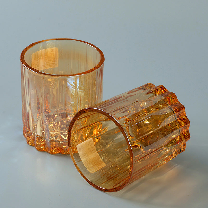 Lemanto Model K7408D Glass Cup (Amber Color) M.17