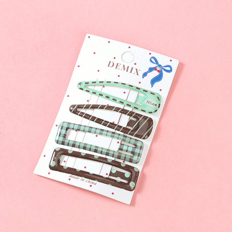 M42 Four Minimalist - Printed Bobby Pins in a Box