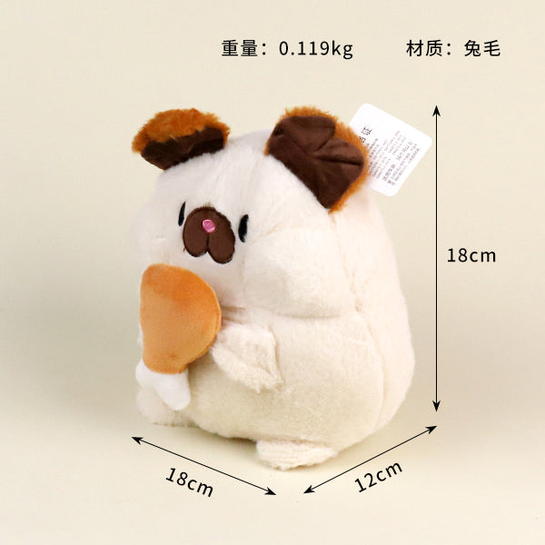 Chicken Leg Dog Plush Toy M.01 JPDB