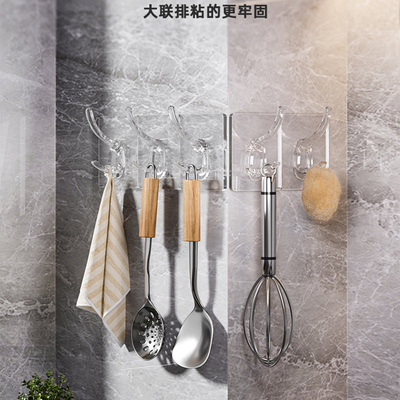 Maodoujiao-156 Punch-free Black Swan Five-hook Rack M.16