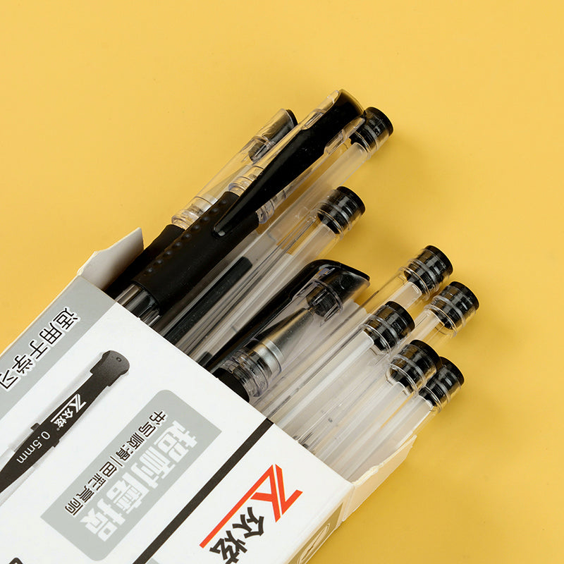 Practical Zhongxuan 064 Office Gel Pen (Black). This pen is well - suited for office use, offering a smooth writing experience in classic black ink. M.82