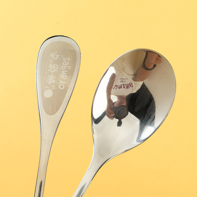 Wish-Fulfillment Orange Kids' Spoon M.66