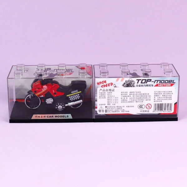 8001A Alloy Pull - back Motorcycle M.03 JPDB