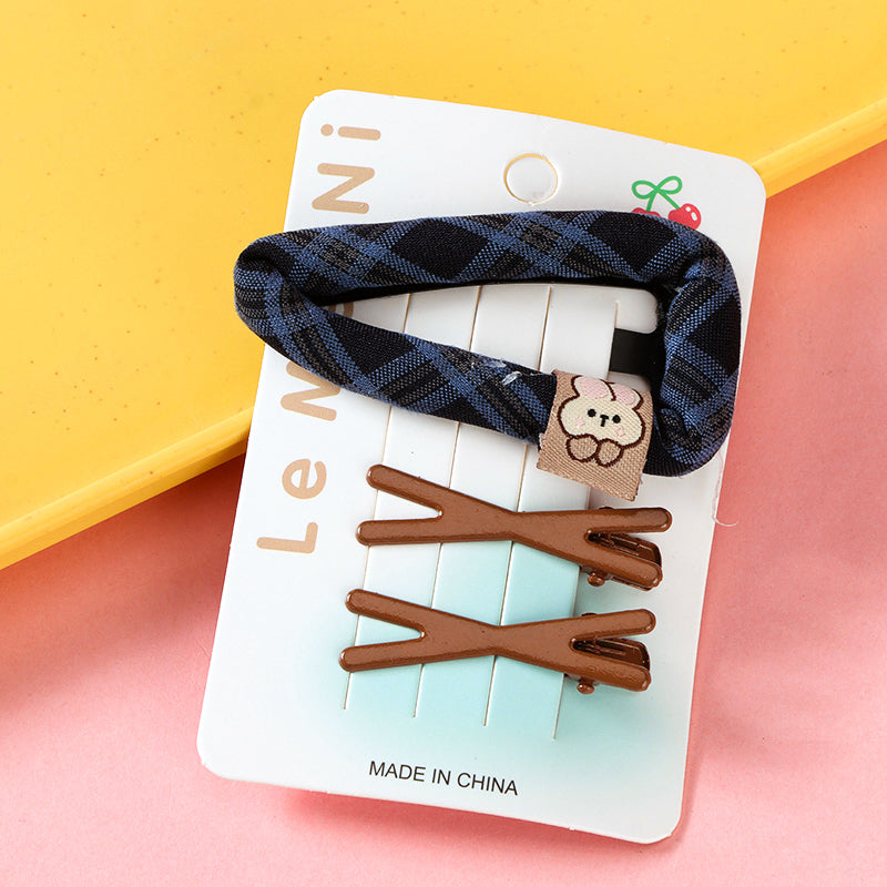 M42 Boxed Labeled Bobby Pin and Duck - bill Clip Set