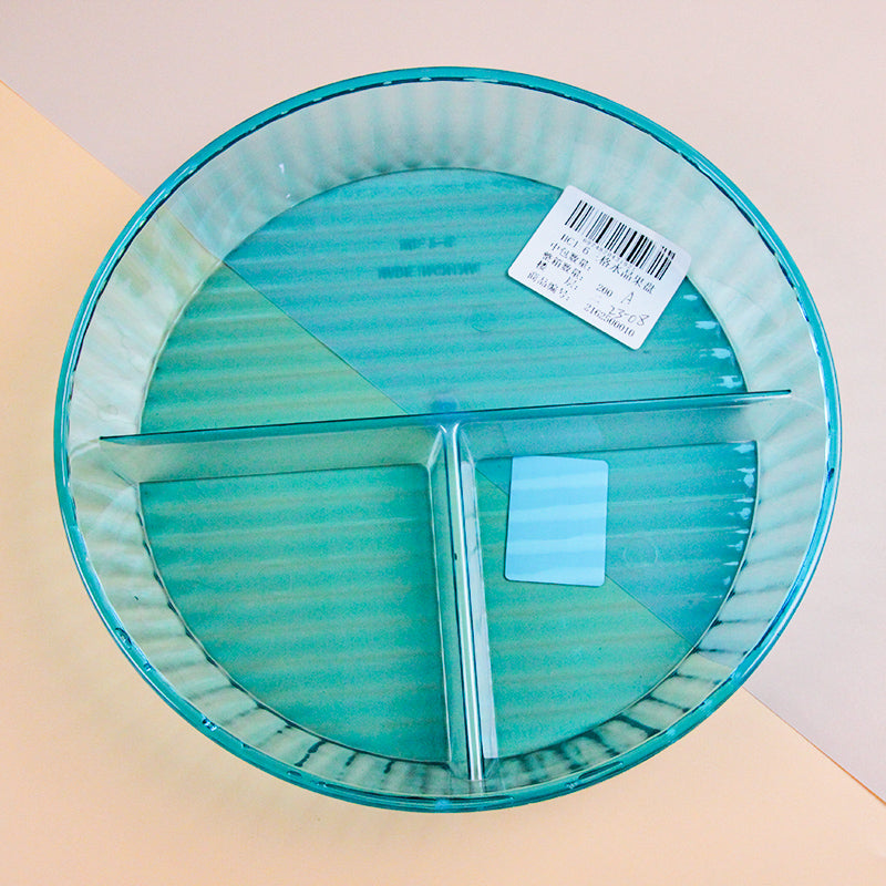 HC1-6 Three-compartment Crystal Fruit Plate M.20