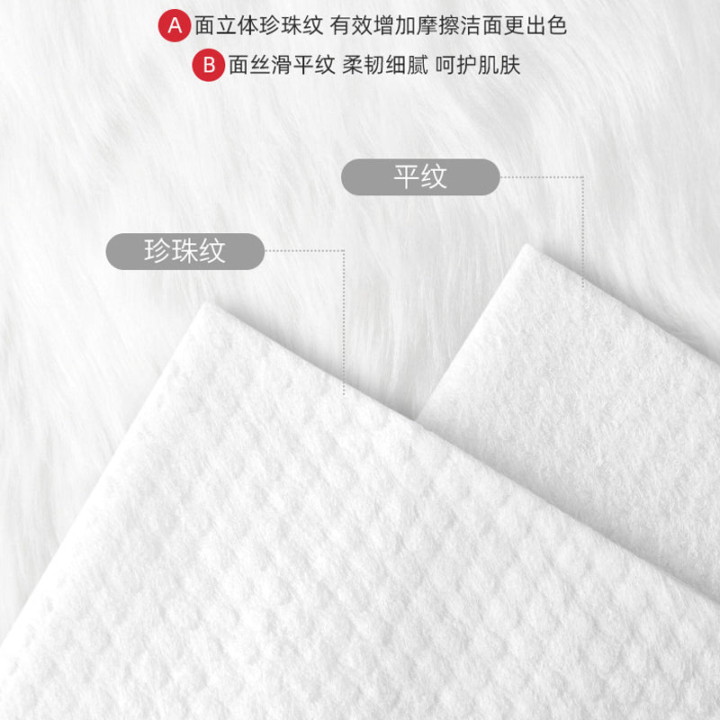 Five disposable compressed towels in a bag M.27