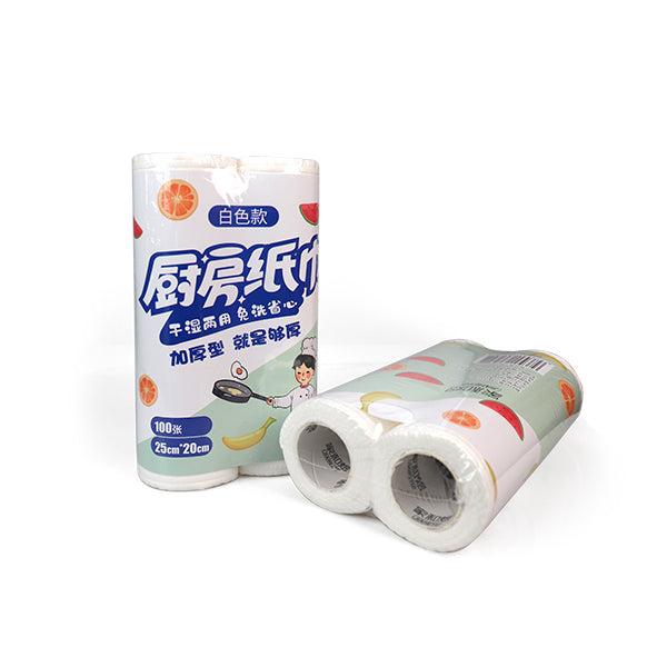 No.606 Double White 100 Sheets Lazy Cleaning Cloth M.68 JPDB