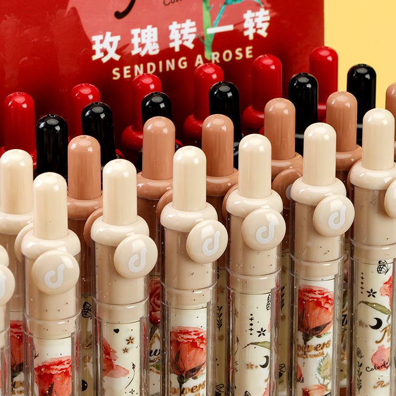 Impresionantes bolígrafos de gel Languo CG001 - JZ Click-action para resolución de problemas, ¡en expositor! Estos bolígrafos son imprescindibles para la preparación de exámenes, y se exhiben de forma visible para facilitar su acceso. M.82