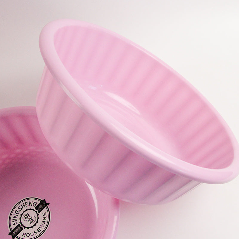 801 Colored Striped Basin M.19