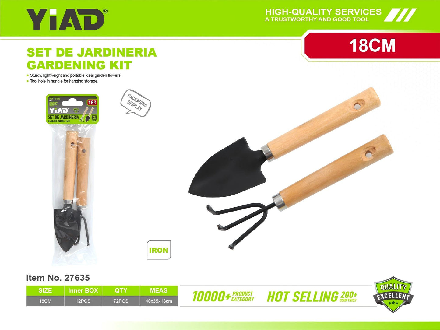 2PCS Medium-sized Garden Set M.33