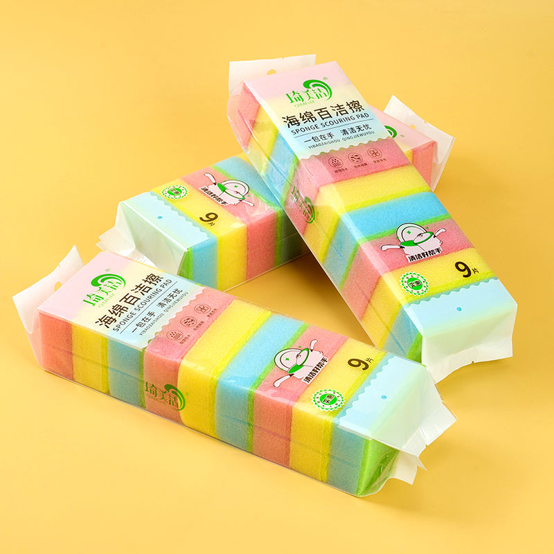 2641 nine-piece colored sponge blocks M13