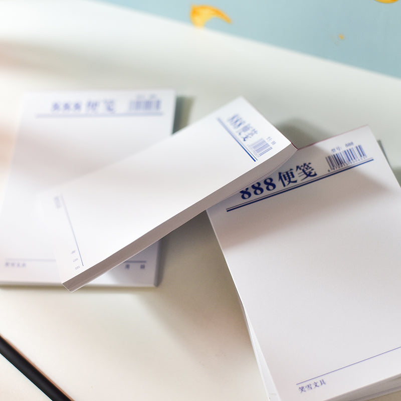 XX-888 Notepad 3 Themed Designs (Cozy Life/Cute Animals/Minimal Lines) 10*14cm 80g Paper M.81