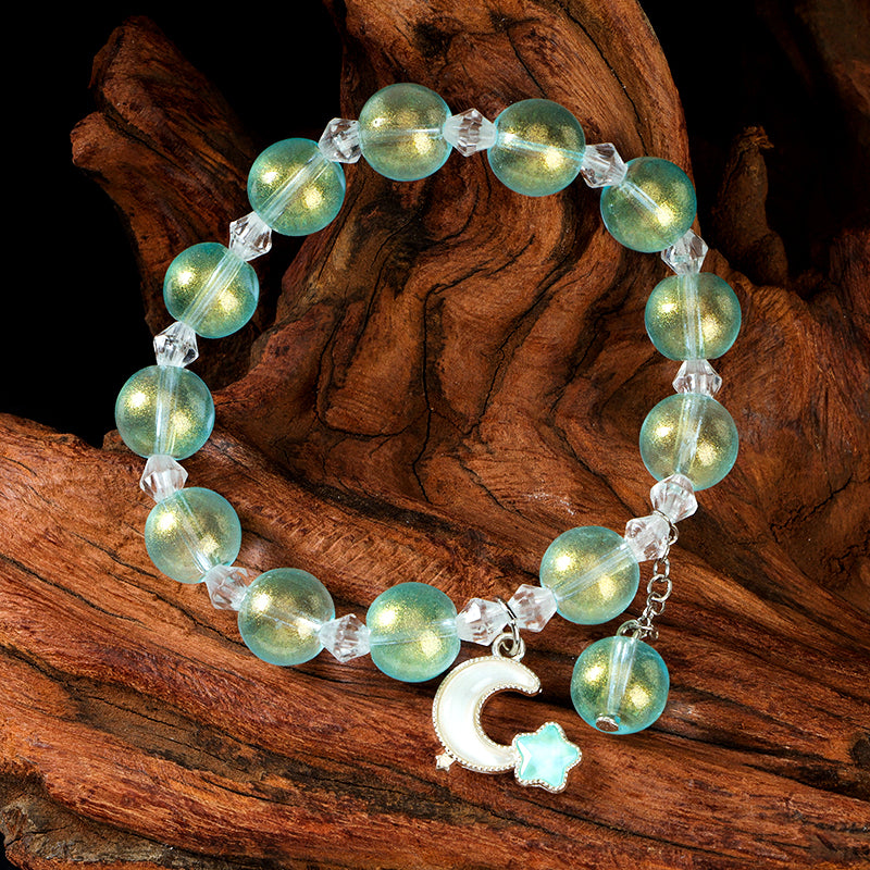 Internet-famous Pearlescent Star and Moon Bracelet M.43