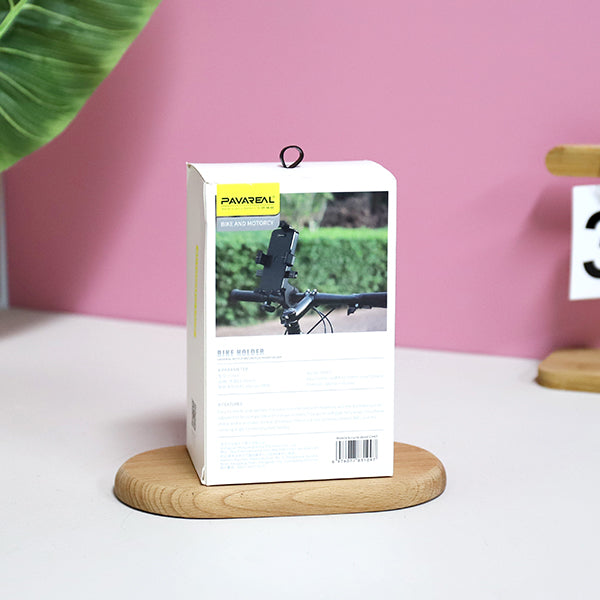 Clip-On Phone Holder for Electric Bikes CH67 (Black) - Anti-Slip & Stable for Commuting A.13 JPDB