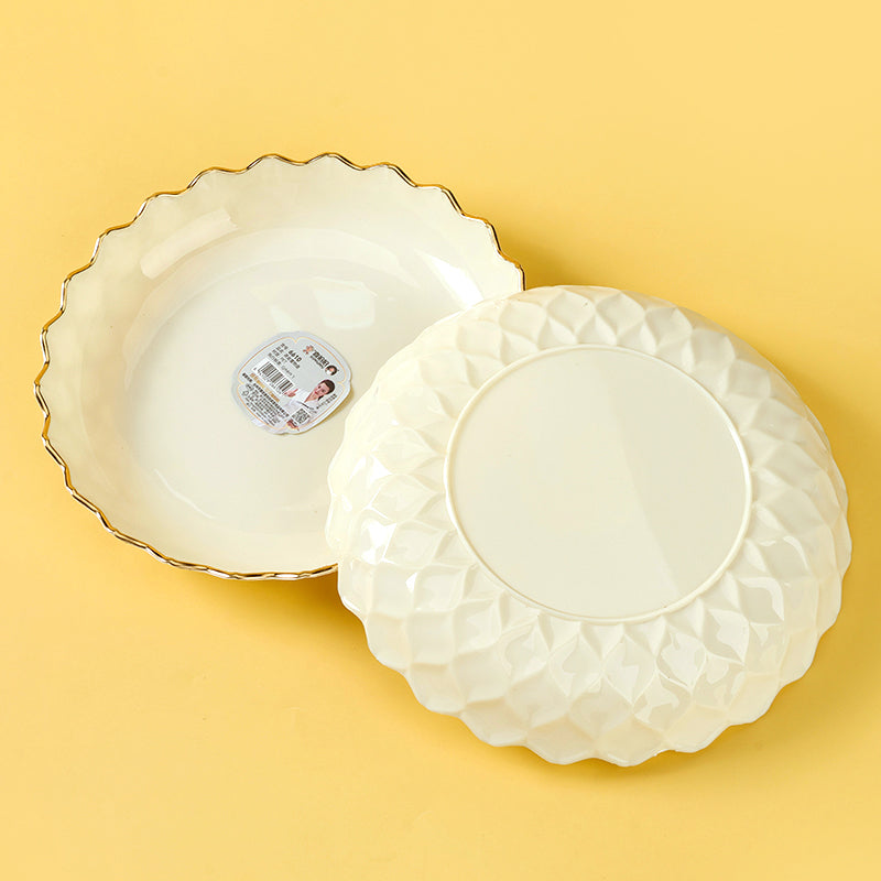 6610 Rhombus Small Round Fruit Plate M.20