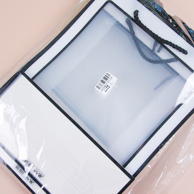 Large Transparent Rose Gift Bag (Vertical) M24 M.73