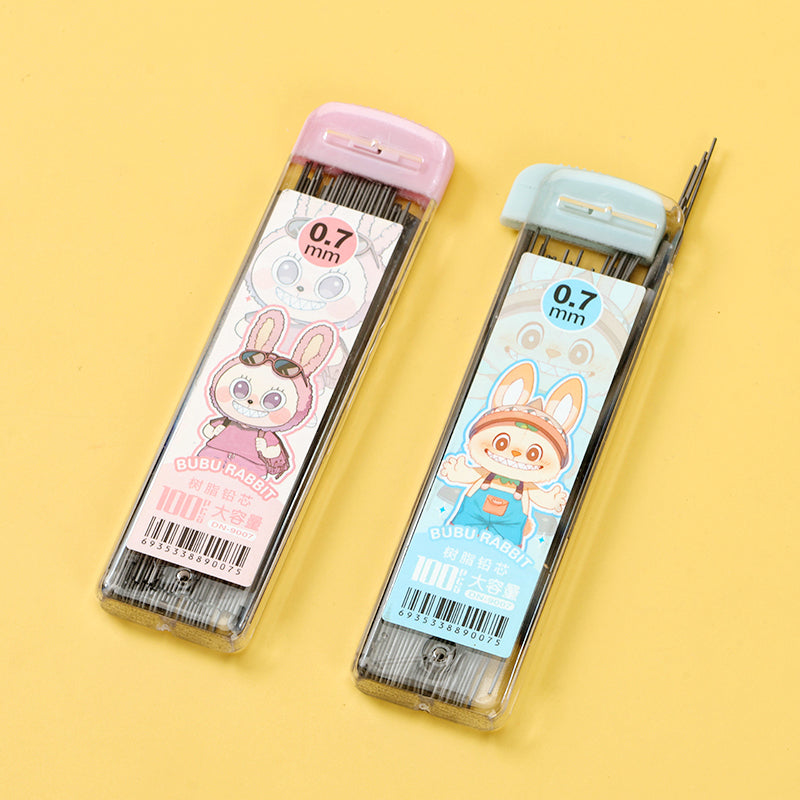 Cute LABUBU 9007 Pencil Leads - 100 Pieces 0.7mm M.82