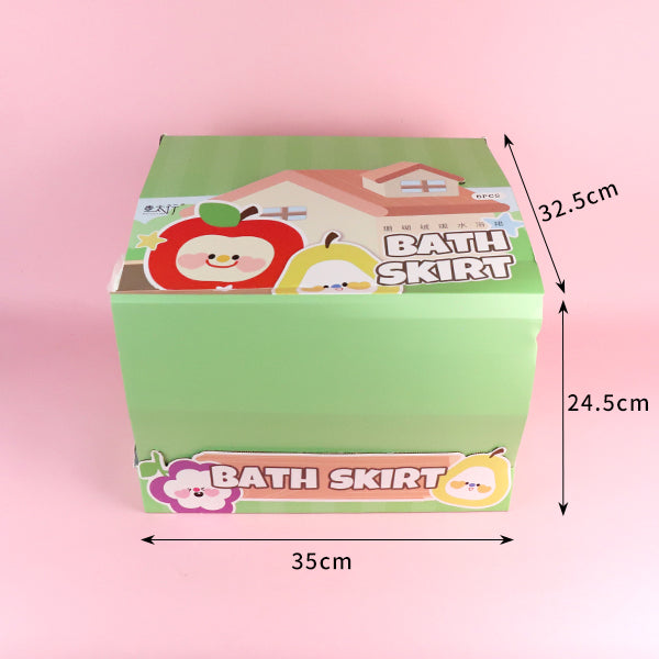 M.25 JPDBModel YJ-758 Organic Orchard Shoulder-Strap Bath Skirt