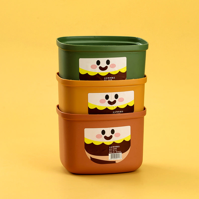 88-153 Colorful Desktop Trash Can (16.5*13*12) M.23