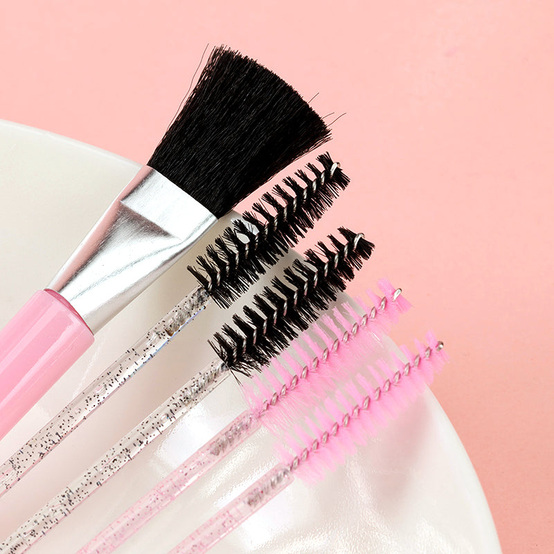 Set de cepillo de tarjeta de succión + cepillo para cejas (1+4) M.50