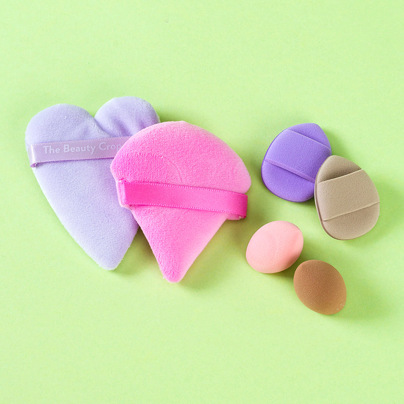 F188 Flocking Puff + Thumb Puff Set (2+2+2) M.51