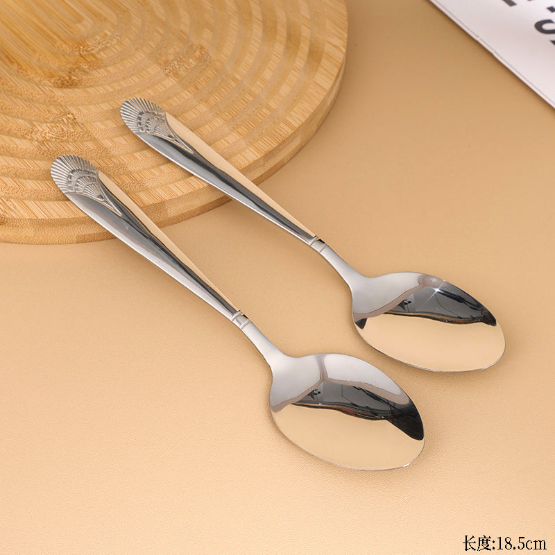 A033 Phoenix-Tail Pattern No.2 Spoon M.66