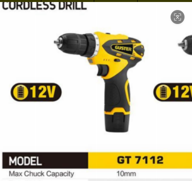 12V 10MM Lithium-ion Drill (3-cell battery pack) M.32