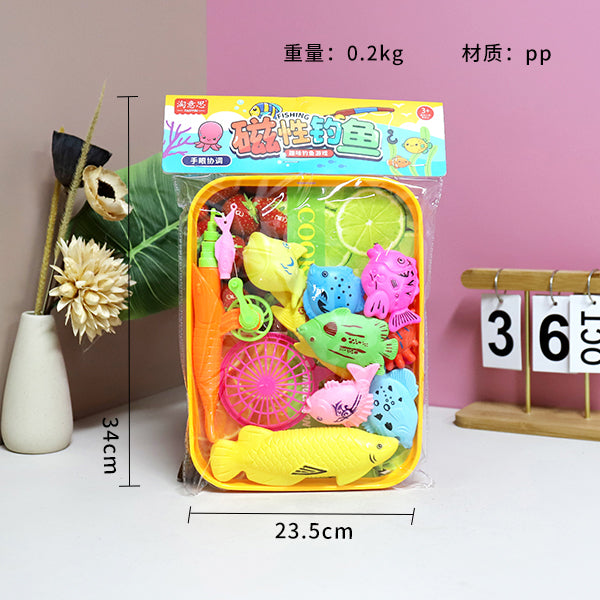 6056 - 6 Pretend Play Fishing Set M.09