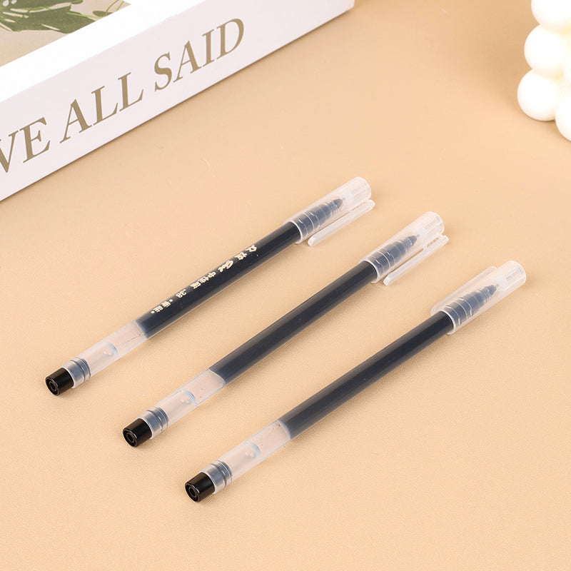 Bolígrafos de gel de escritura de alta capacidad Zhongxuan 042 (embalaje en caja, 6 piezas) M.82