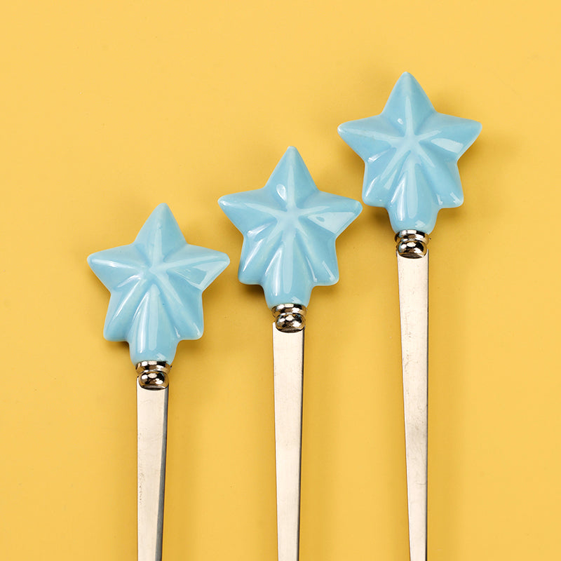 Star-Shaped Ceramic Ice Spoon M.66