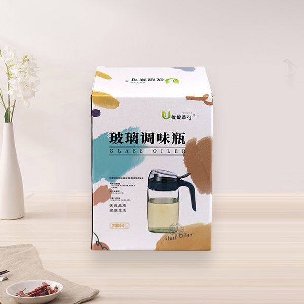 XB-1066 Fashion Glass Condiment Bottle M.69 JPDB