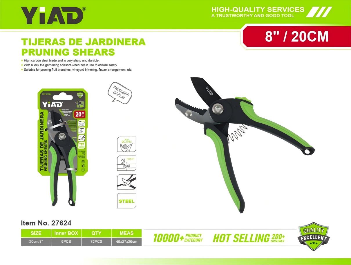 Bicolor plastic branch scissors M.33