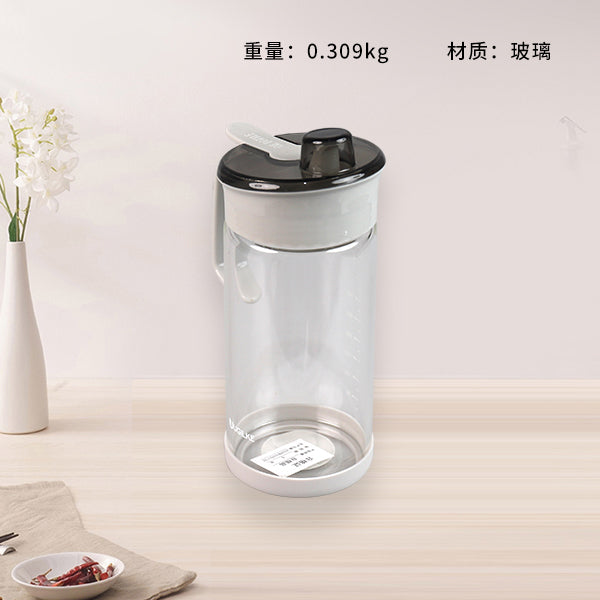 XB - 2056 Large High Borosilicate Glass Oil Bottle M.69 JPDB