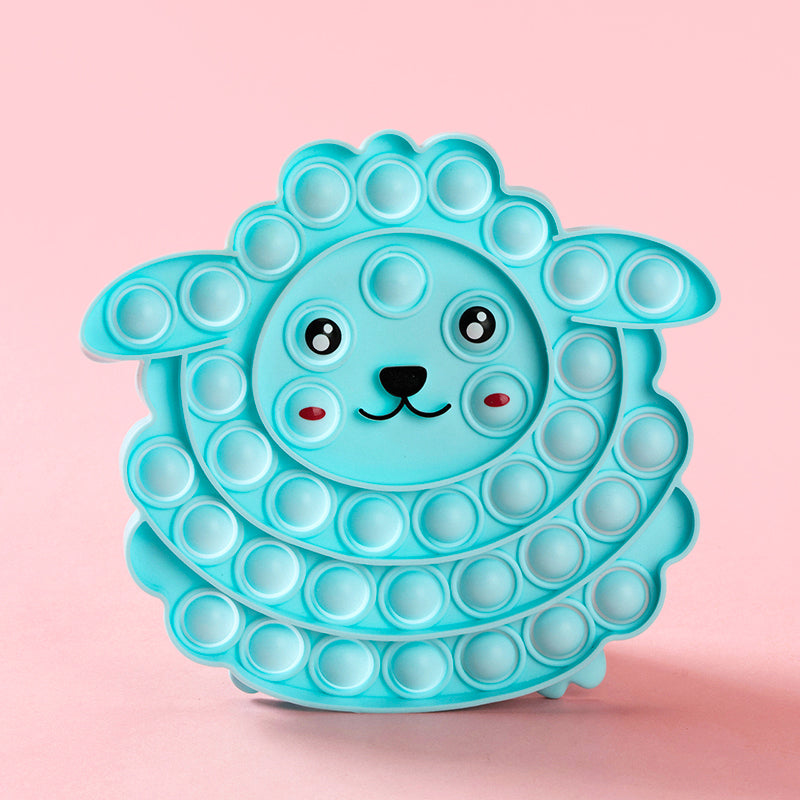 Sheep Stress Relief Toy Slow Rebound Squishy Soft Silicone Plush Texture for Adults & Kids M.08