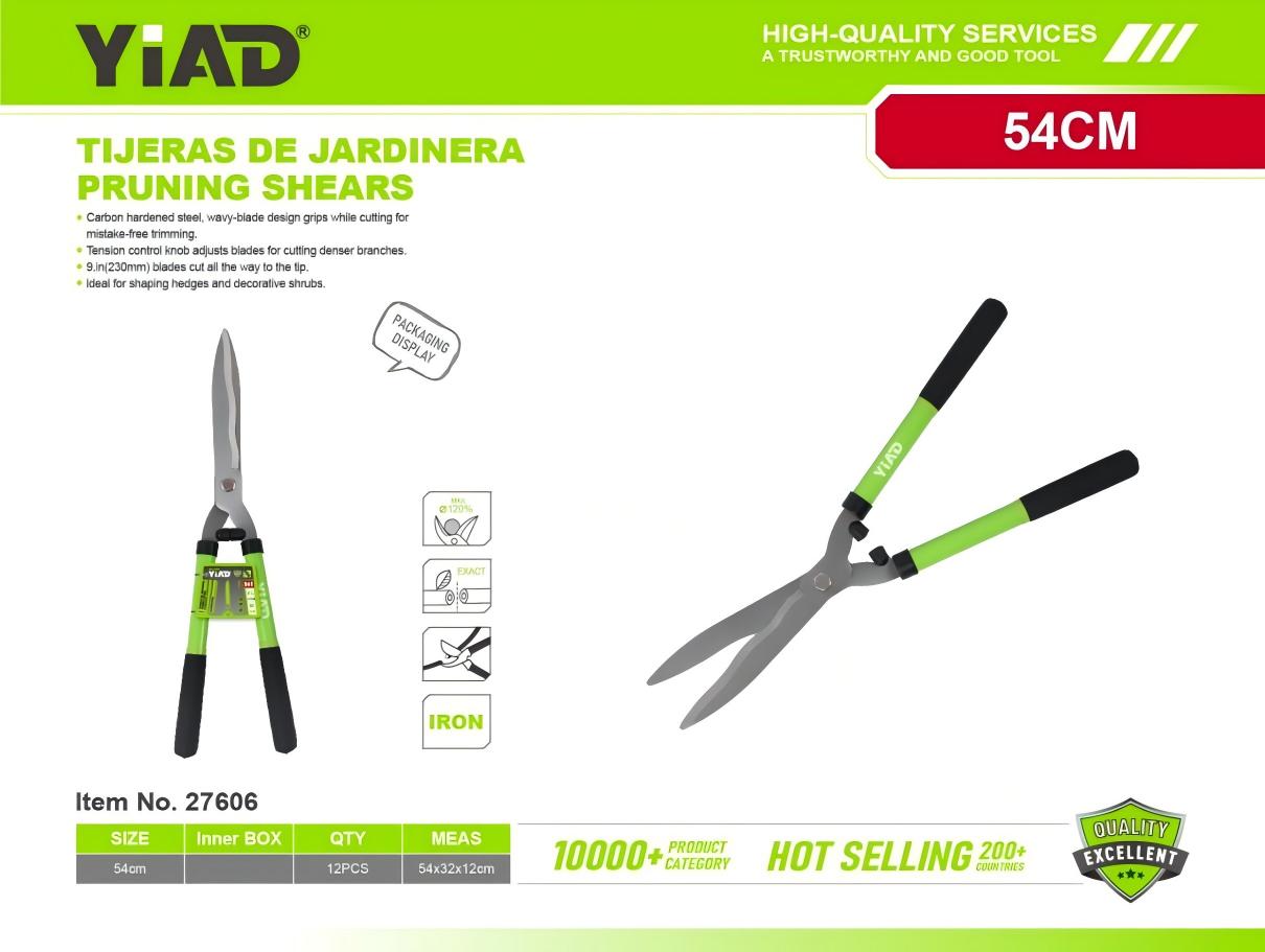 Wavy one-piece hedge shears M.33