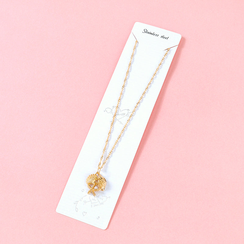 Creative Starfish Shell Necklace M.43