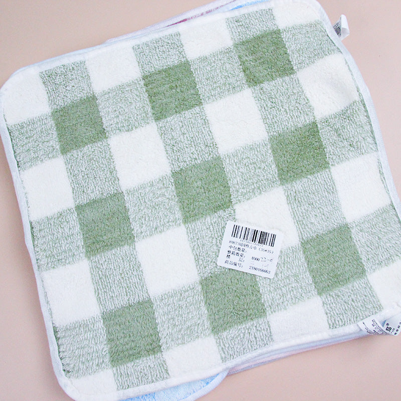 8087 Pastoral Checked Scarf (35*35) M.22