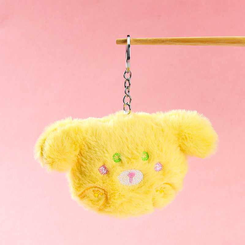 Cute Plush Animal with Face-Resting Pose Bag Charm M.41 M.46 M.72