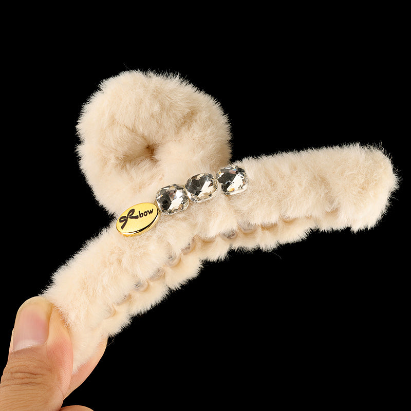 M42 5.12 Inch Zircon Accessory Furry Large Hair Claw