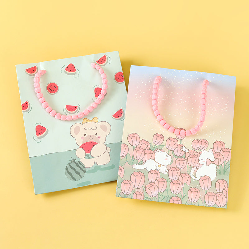 Embossed Bubble Rope Medium Gift Bag (Vertical) 24.5*19.5*9.5 M24 M.73