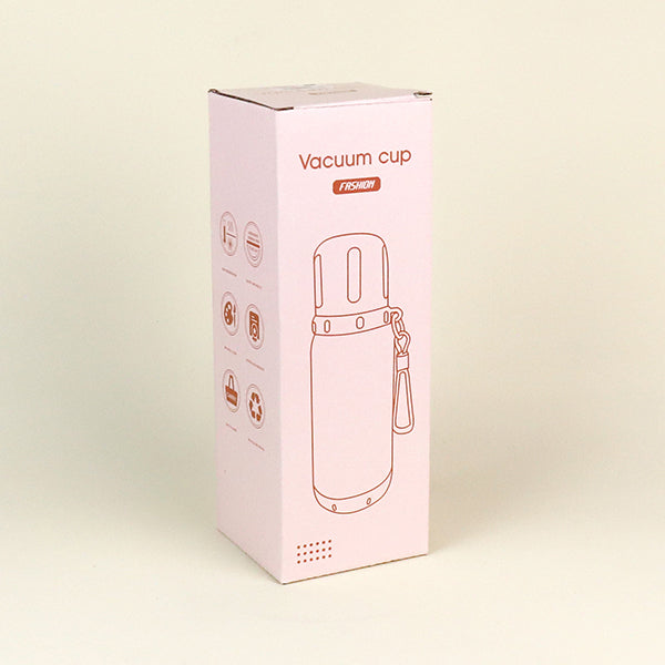 500ml Cartoon Bullet-shaped Vacuum Thermal Insulated Mug - Model YSM8008 M.26 JPDB