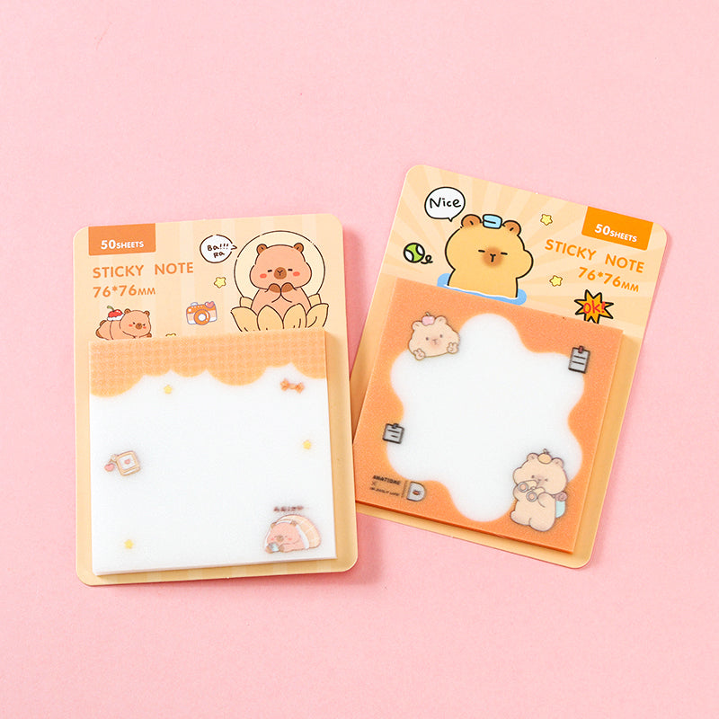 Notas adhesivas con purpurina mixta A08, tamaño cuadrado de 76 x 76 mm, para decoración de oficina, escuela, resaltado, M.81