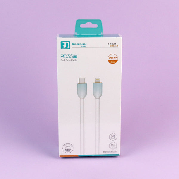 1.2m 5-Core PD Fast Charging Data Cable - Model PD32 (Apple Compatible) A12JPDB