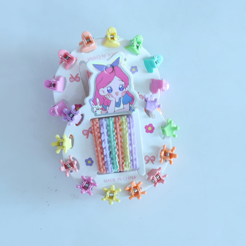 M42 boxed claw clip + hair tie set