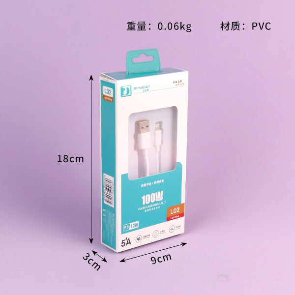 1.2m Apple-compatible Data Cable - Model L02 A12 JPDB